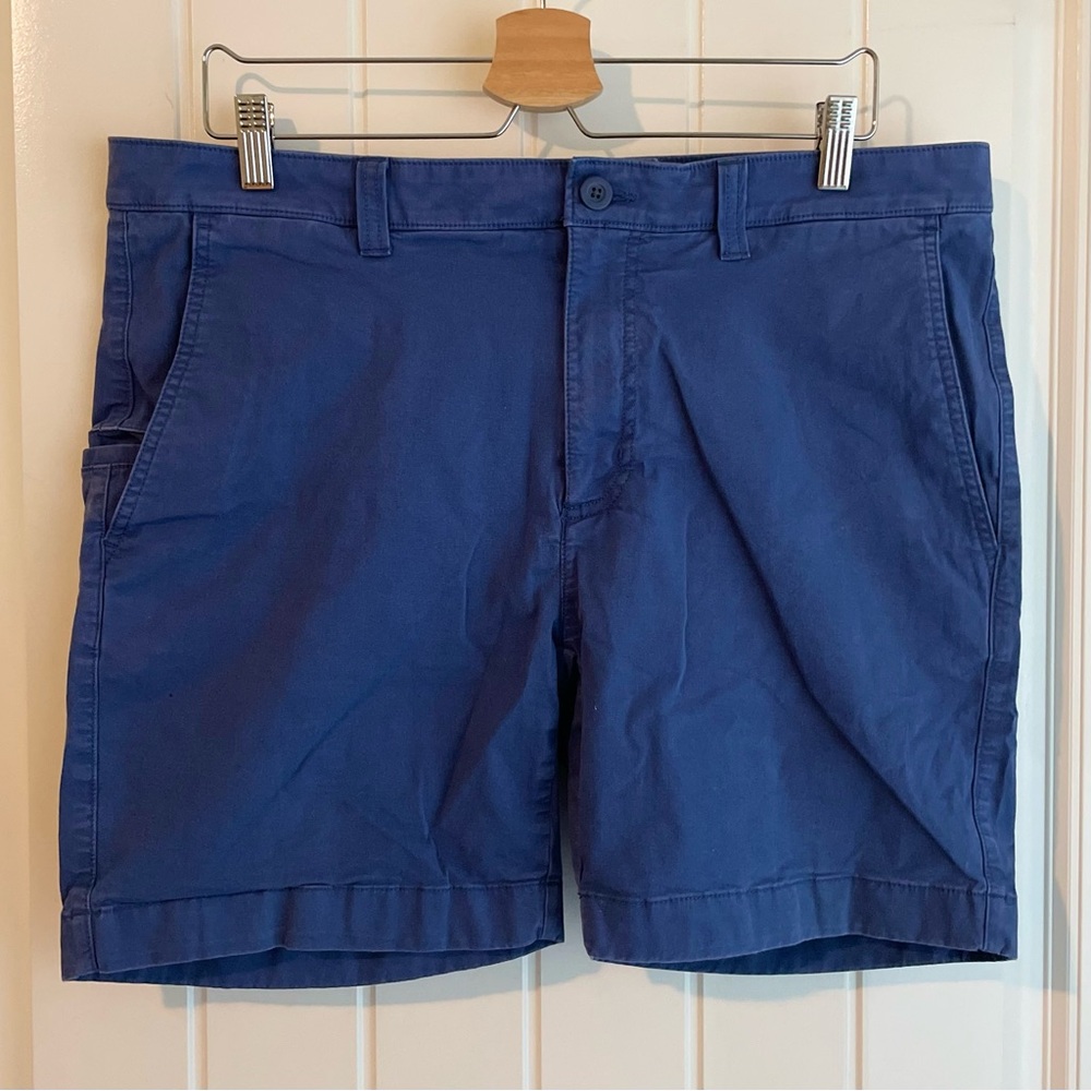 Roundtree & Yorke Men's Blue Casual Shorts Sz 38 in EUC